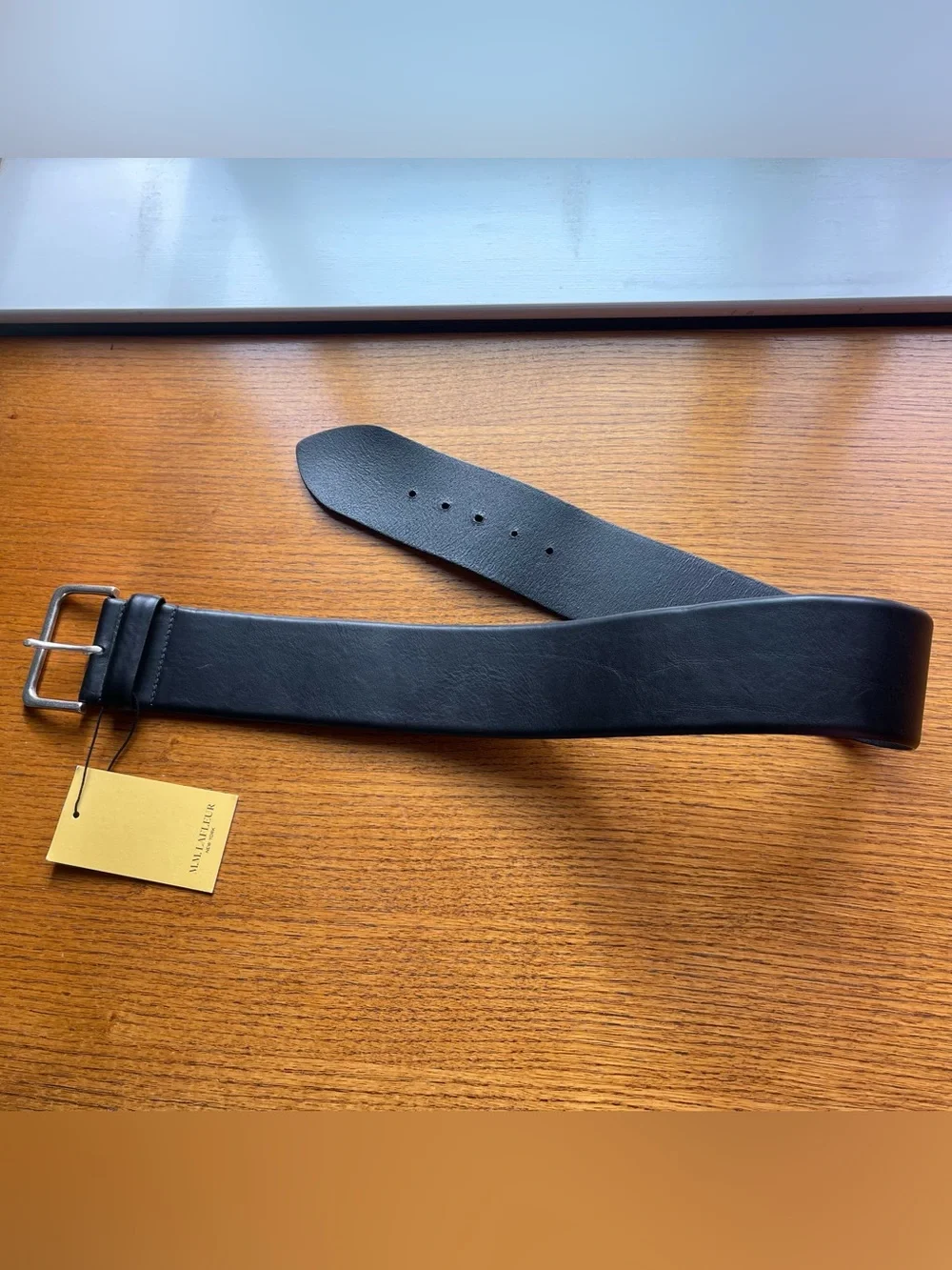 MM Lafleur The Beebe Belt in Black